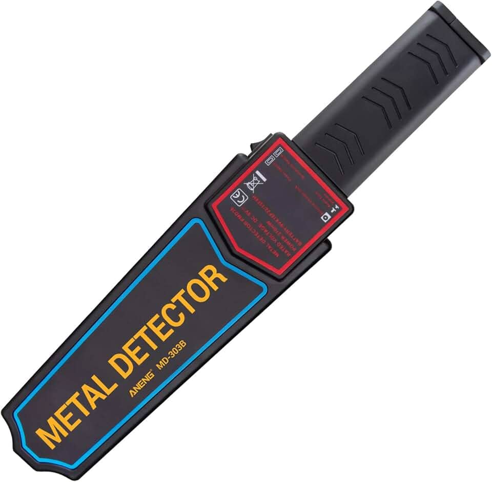 Moniss MD-303B Detector de Metal Localizador de Metal Portátil Detector de Segurança Profissional Alta Sensibilidade Ferramenta de Inspeção de Segurança Hall de Exame Scanner de Armazém do Aeroporto