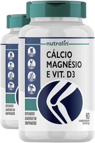 C.á.l.c.i.o M.a.g.n.é.s.i.o. Nutralín 60 Comprimidos 2un