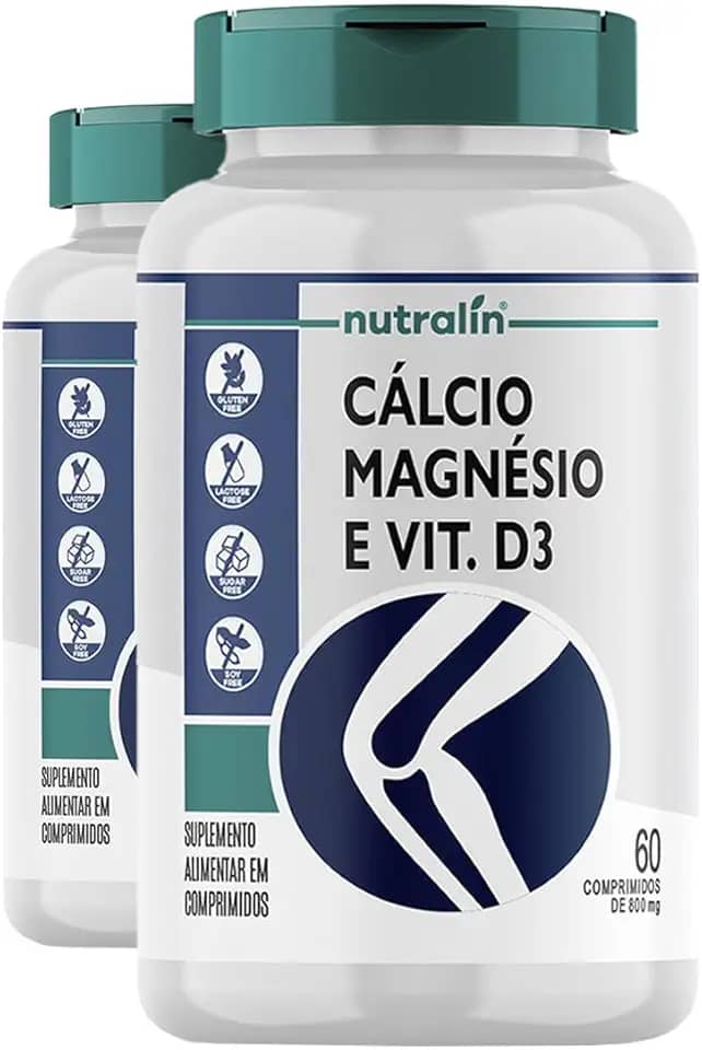 C.á.l.c.i.o M.a.g.n.é.s.i.o. Nutralín 60 Comprimidos 2un