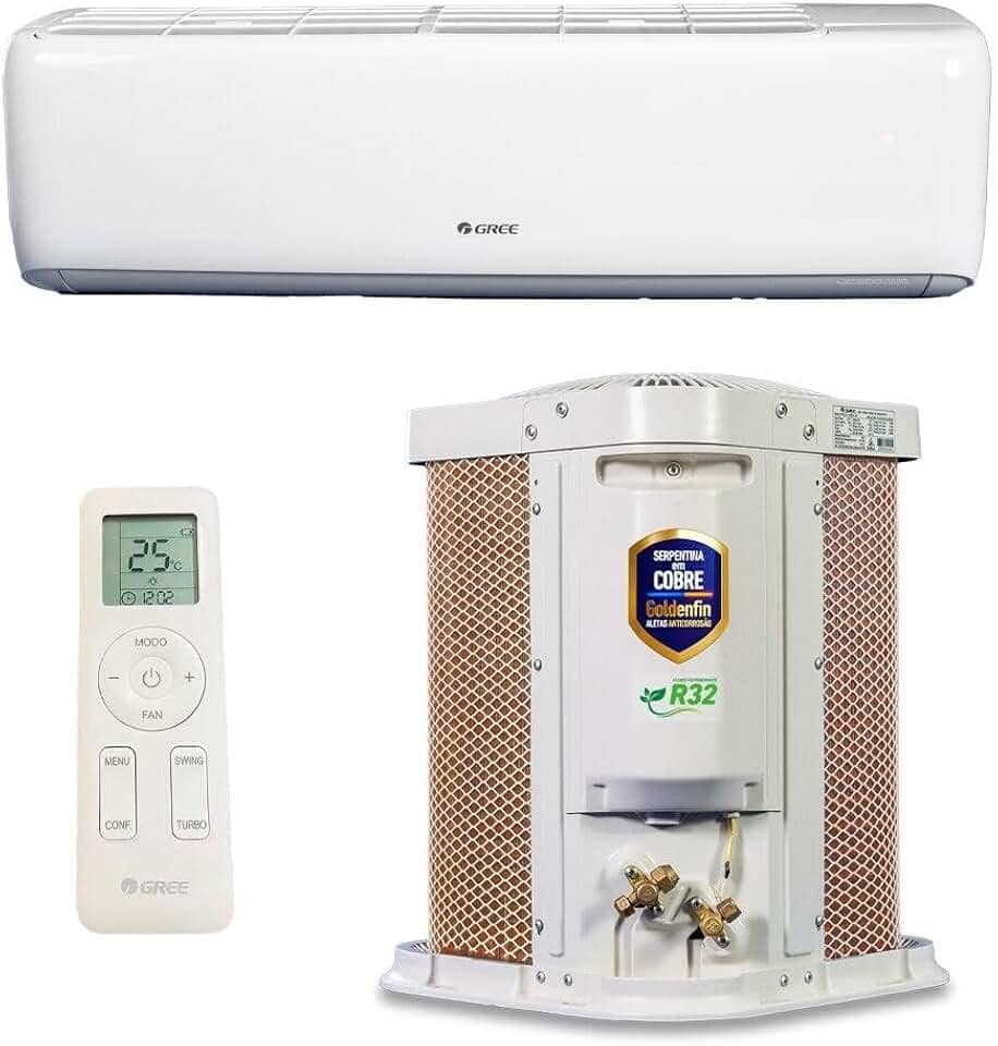 Ar-condicionado Split Inverter 12000 Btus Gree G-top Auto Connection High Wall Quente e Frio Gwh12atc-d6dna1a/gwh12atc-d6dna1a 220v