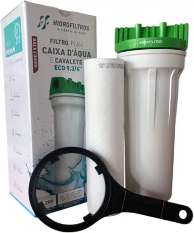 Filtro para Caixa D'água ou cavalete, cisterna e poço artesiano completo