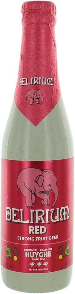 Cerveja belga Delirium Red 330ml