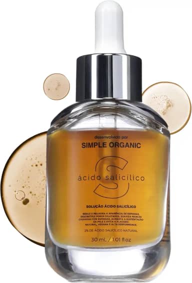 Solução Ácido Salicilico Simple Organic