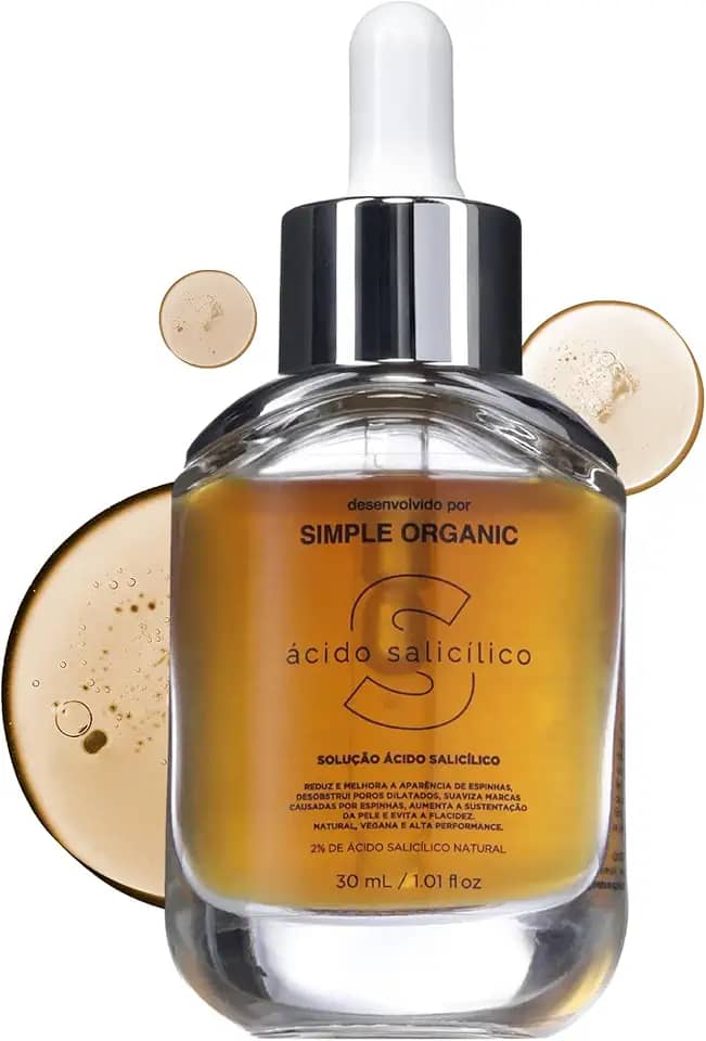 Solução Ácido Salicilico Simple Organic
