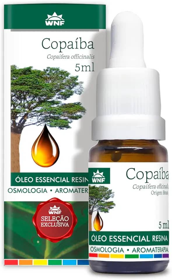 Óleo Essencial Resina Copaíba, 5ml, WNF