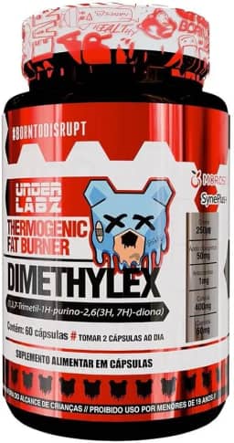 Dimethylex (60 capsulas - 30 Doses) Termogênico - Under Labz | Acelera o Metabolismo, Energia Prolongada, Foco – Fórmula Premium | Treinos intensos | Tecnologia Burn Matrix