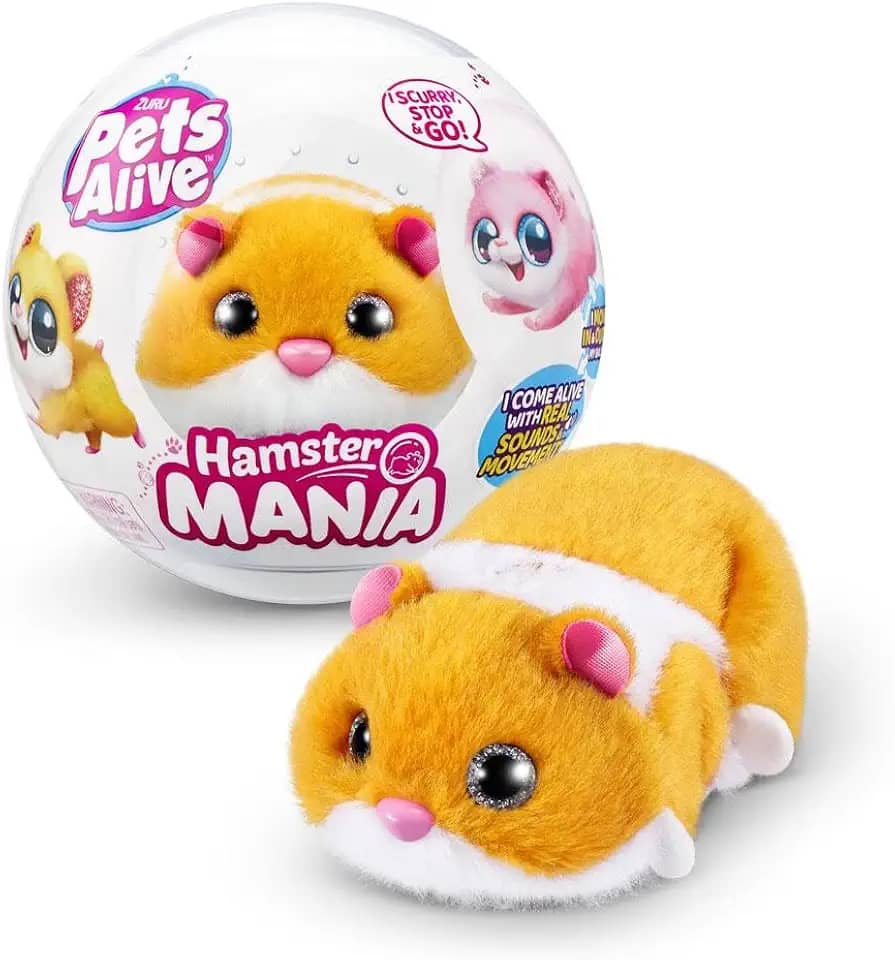 Candide, Pets Alive, Hamster Mania, Pelúcia - Laranja