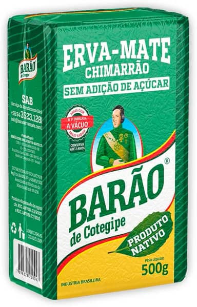 ERVA-MATE BARÃO NATIVA VÁCUO 500g