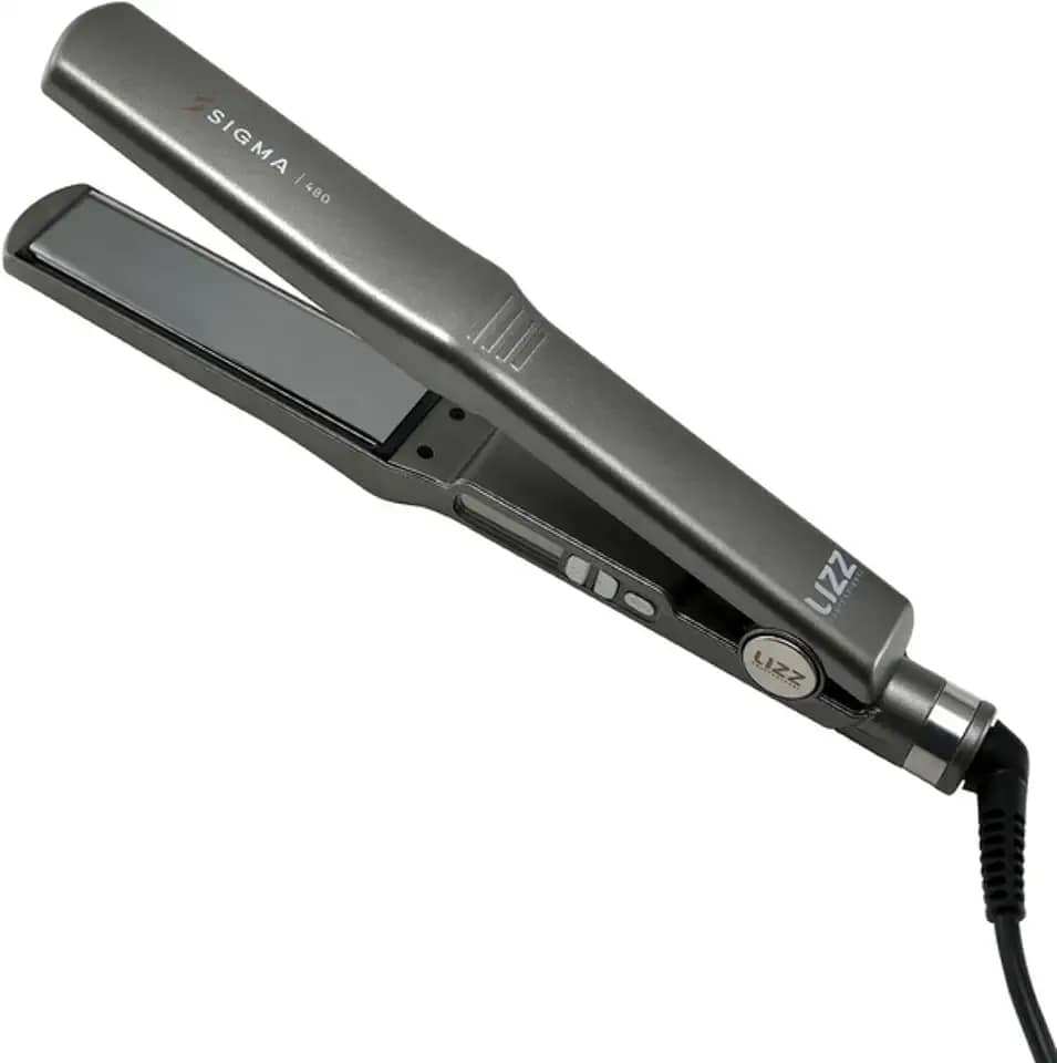 Lizz Professional Chapinha De Cabelo Prancha Lizz Profissional Sigma 480-250 Graus Bivolt Hm5000 Cinza