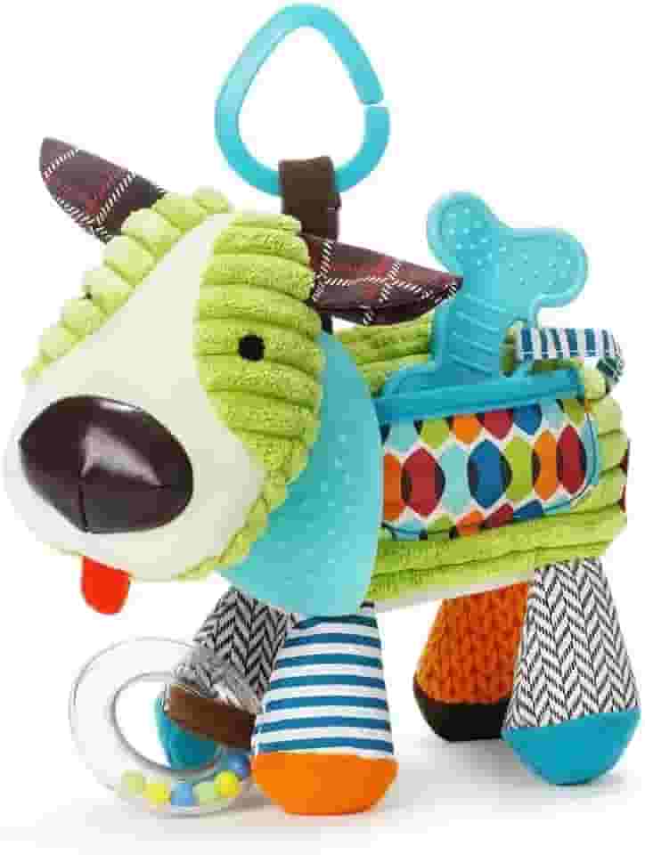 Pelúcia com Chocalho e Mordedor (COM CERTIFICAÇÃO INMETRO) (Cachorro)