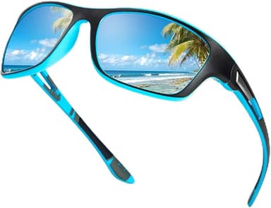 Óculos de sol esportivos masculinos polarizados, óculos de sol esportivos para homens, para corrida, ciclismo, atividades ao ar livre, S63