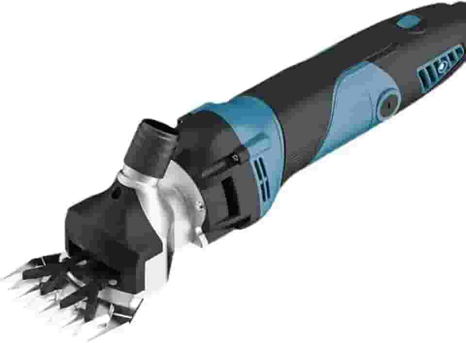 HYZHANHONG Cortador de lã elétrica, máquina de tosquia de ovelhas, máquina de barbear de ovelhas Cortador de cabelo animal de 6 velocidades que pode ser usado para lã de ovelha e cabra