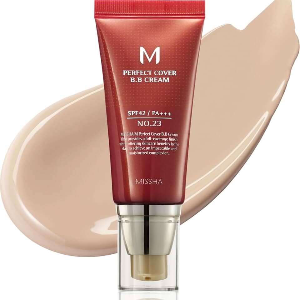 BB Cream M Perfect Cover Missha Natural Beige - 23