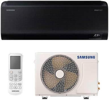 Ar-condicionado Split Inverter 18000 Btus Samsung Windfree Connect Black High Wall Quente e Frio Ar18csecabtnaz/ar18csecabtxaz 220v