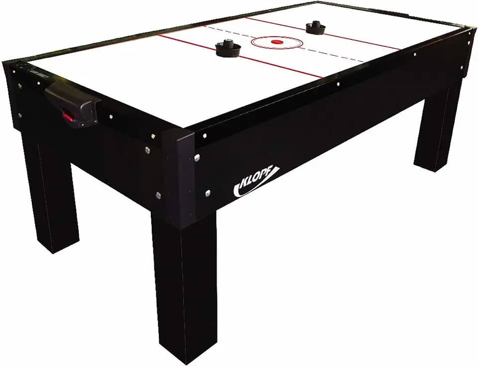 Mesa Aero Hockey com contador + Kit Klopf 1048 Preto