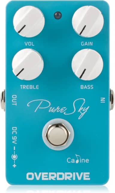 Caline CP-12 Pure Sky Efeito Pedal Guitarra Altamente Puro e Limpo Overdrive Guuitar Fx
