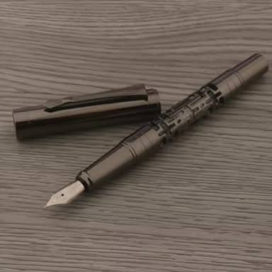 CANETA TINTEIRO EXECUTIVA METAL PENA 0,5MM SOFISTICADA ELEGANTE LUXO