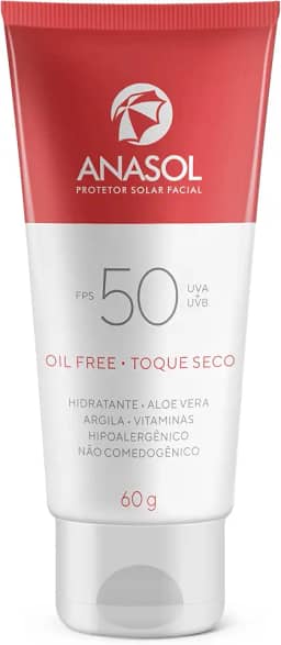 Anasol Protetor Solar Facial FPS50 60g