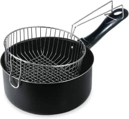 Frigideira Alta 20 Com Tela Alumínio Fortaleza Preto