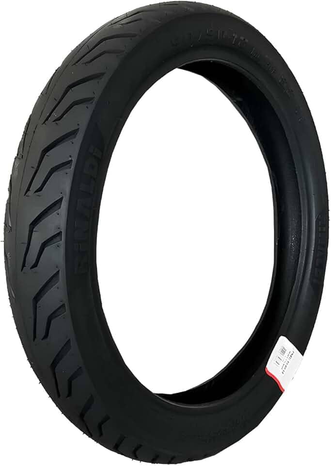Pneu Moto Traseiro Rinaldi 100/90-18 SS48 Uso Sem Câmara Fan Titan YBR Factor CBX200
