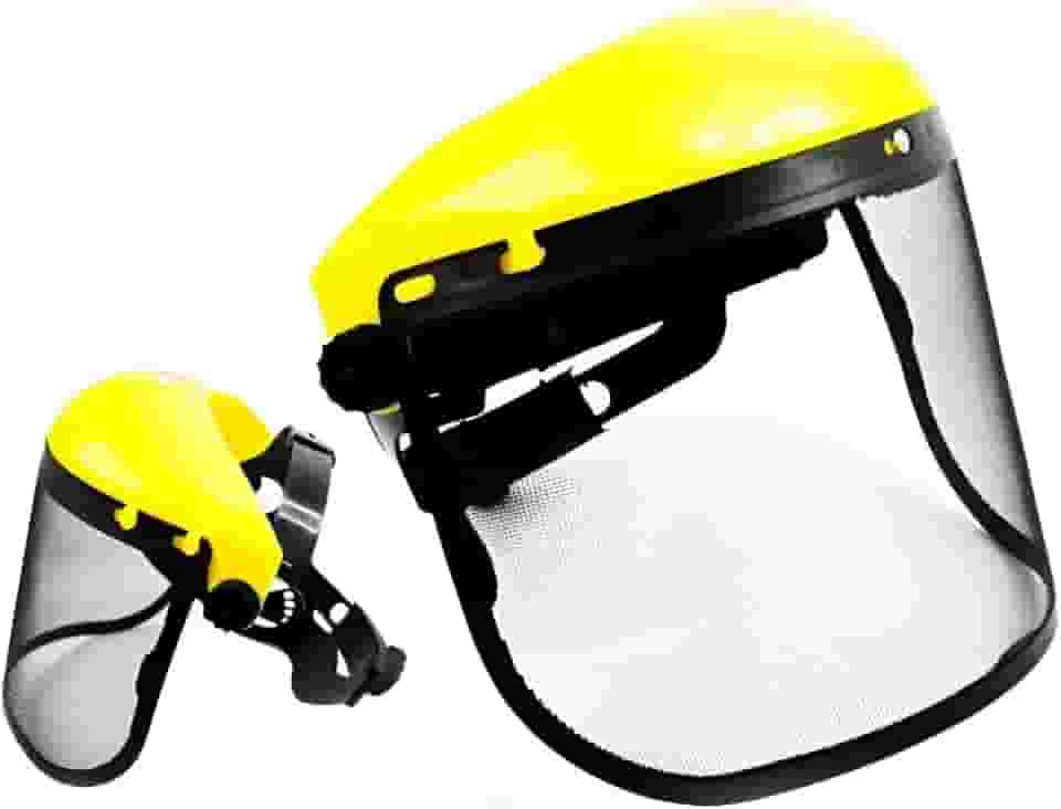 Protetor Facial Completo Roçadeira e Motosserra Tela Aço - Epi