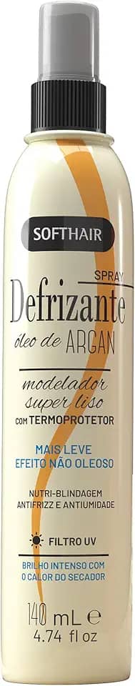 Soft Hair Spray Defrizante Óleo De Argan