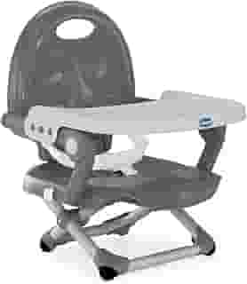 Assento elevatório para alimentação Pocket Snack, Chicco, Dark Grey
