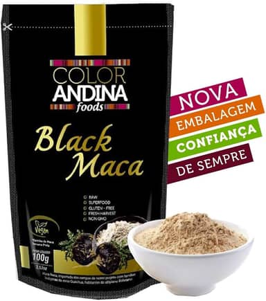 Maca Peruana Preta em pó Color Andina 100g