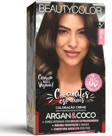 Coloração Kit BEAUTYCOLOR - 5.7 Chocolate Café