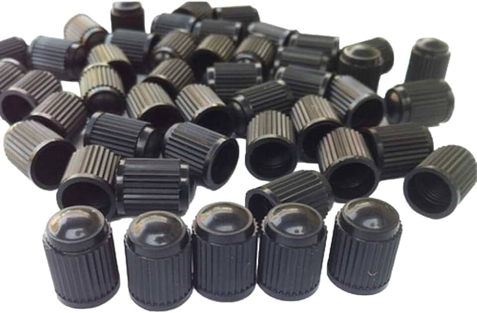 Kit 200 - Tampinha Bico Pneu Carro Moto Bicicleta - Tampa Plástica - Válvula