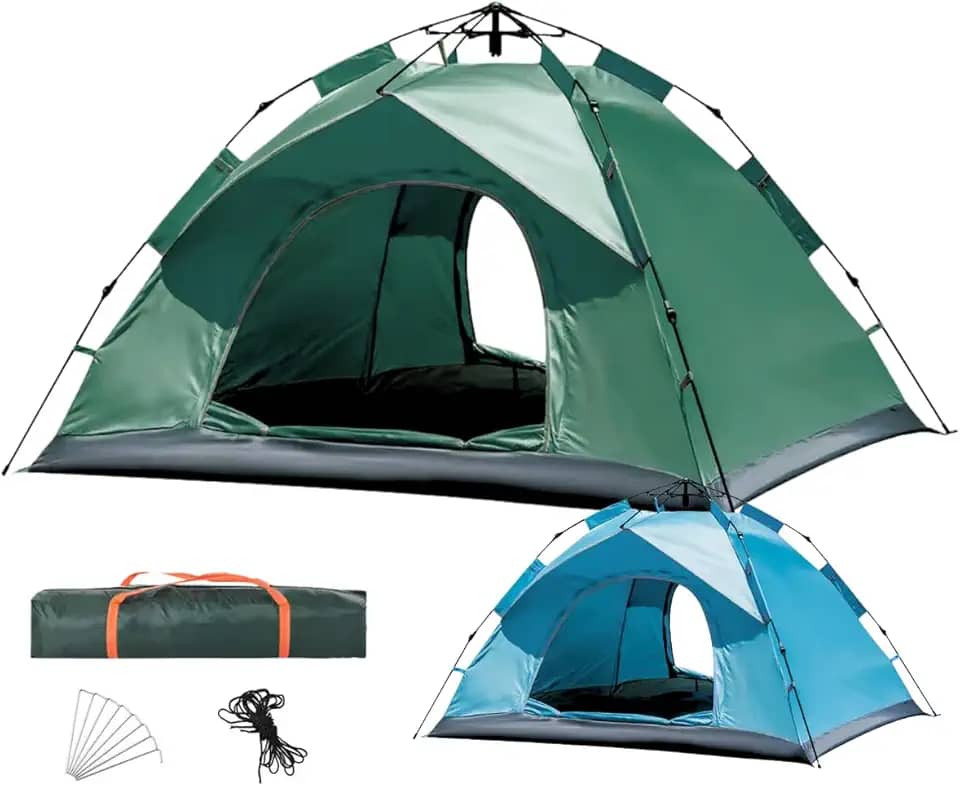 Barraca Camping 4 Pessoas Impermeável Monta Sozinha
