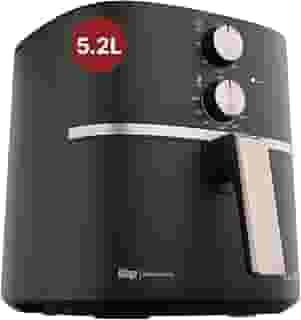 WAP Fritadeira Elétrica Air Fryer GRAND FAMILY 5,2 Litros, Temperatura Ajustável, Revestimento Antiaderente, 1500W 127V