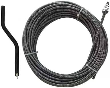 Desentupidor Manual 15m Mola de Aço 15 Metros Ralo Pia Cano Calha Bestfer BFH2301