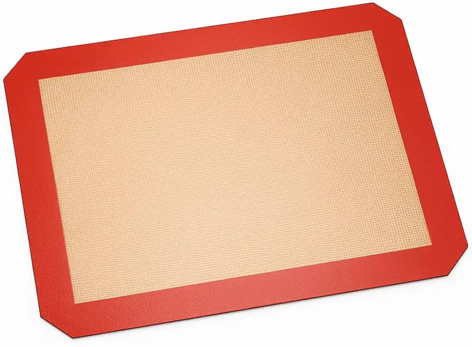 Vittak Tapete Culinário Unitário de Silicone e Fibra de Vidro Para Forno Cozinhar Assar Jogo Americano Protetor de Mesa Descanso de Prato Grande Esteira de Forma Folha Antiaderente 40x30-1 Unidade