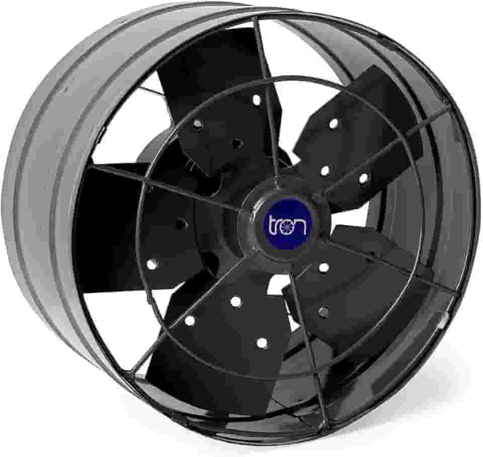 Ventilador/Exaustor Axial Industrial para Churrasqueira Grafite 250mm Bivolt