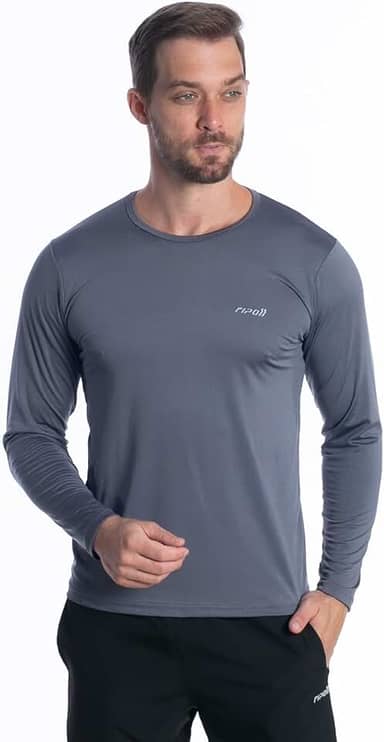 Camiseta Camisa Térmica Masculina Proteção Solar Uv 50+ Manga Longa Dry Fit