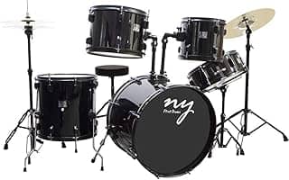 Bateria Acústica 2T-EBK NY F1rst - Preta