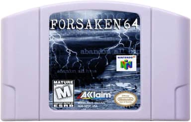 New N64 Games Cartridge Forsaken 64 US Version NTSC For N64 Console Game Card
