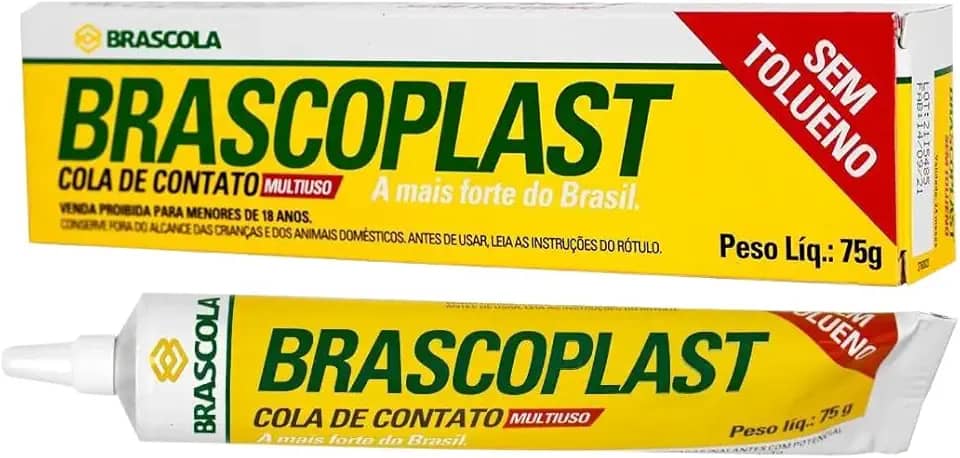 Cola De Contato Multiuso 75g - Cola De Sapateiro 2 Unidades
