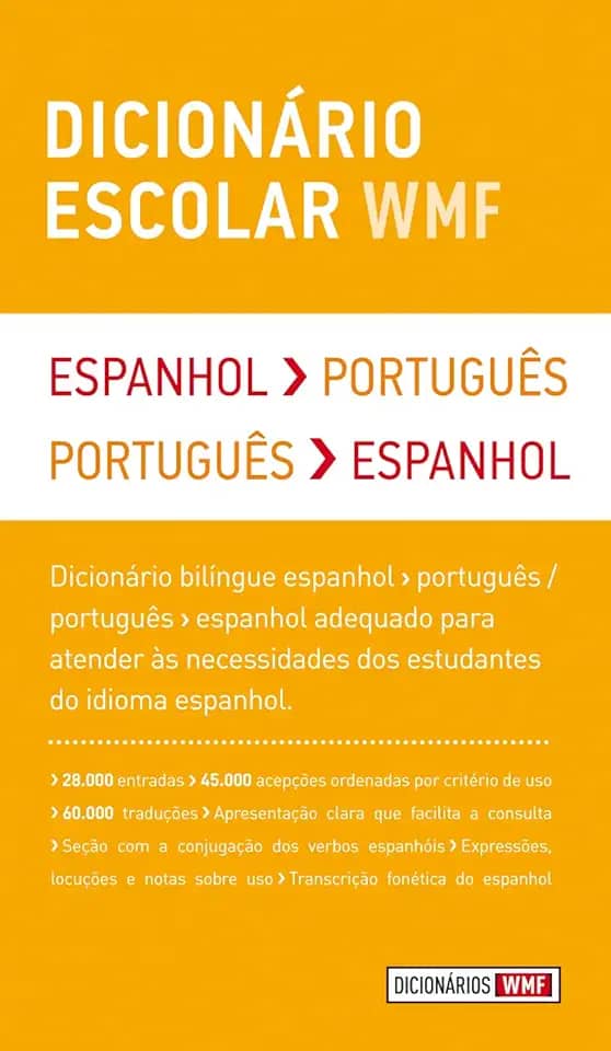 Dicionário escolar WMF - Espanhol-Português / Português-Espanhol