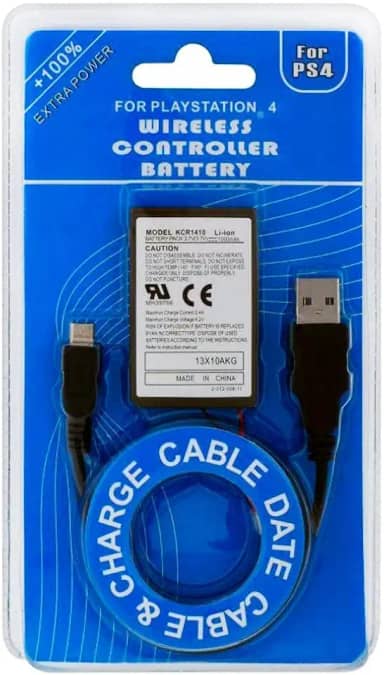 Bateria Controle + Cabo Carregador Usb