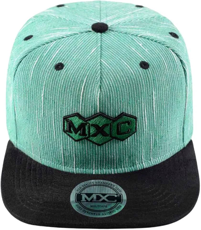 Boné Masculino Aba Reta Skate Estampado Bordado MXC BRASIL
