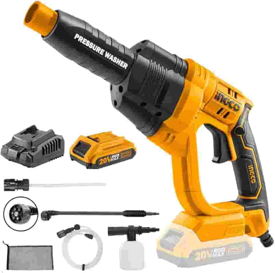 Lavadora De Alta Pressao A Bateria 20v Ingco Cpwli20082-9