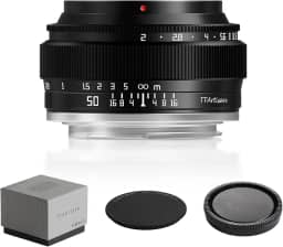 TTArtisan Lente Manual de 50 mm f2 para Montagem Sony E