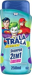 Shampoo 2 em 1 Liga da Justiça Trá Lá Lá Aventura - Ligeiro (250ml)