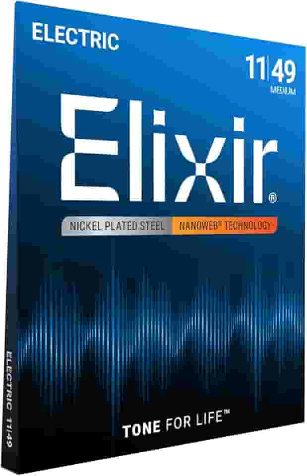 Encordoamento 011 Elixir 12102, para Guitarra, Medium