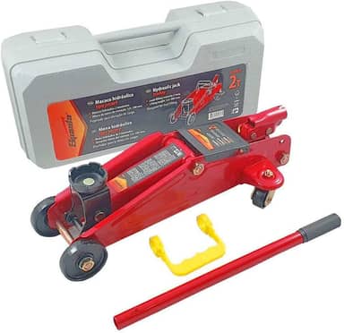 Sparta Macaco Hidráulico Tipo Jacaré De 2 Toneladas Com Elevação De 125-300 Mm