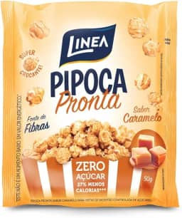 Linea Pipoca Pronta De Caramelo 50G