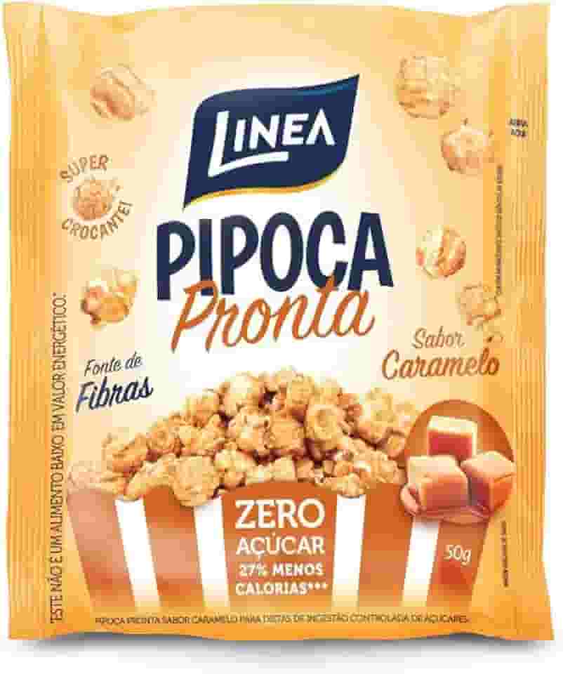 Linea Pipoca Pronta De Caramelo 50G