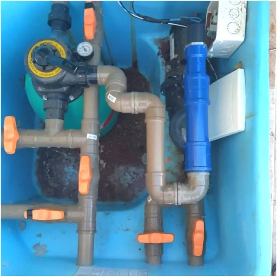 AQUECEDOR TROCADOR DE PISCINA ELÉTRICO ATÉ 35.000 L 220V MANUAL